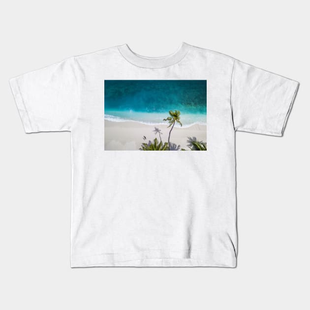 Exotic Vacation Getaway Kids T-Shirt by Andonaki